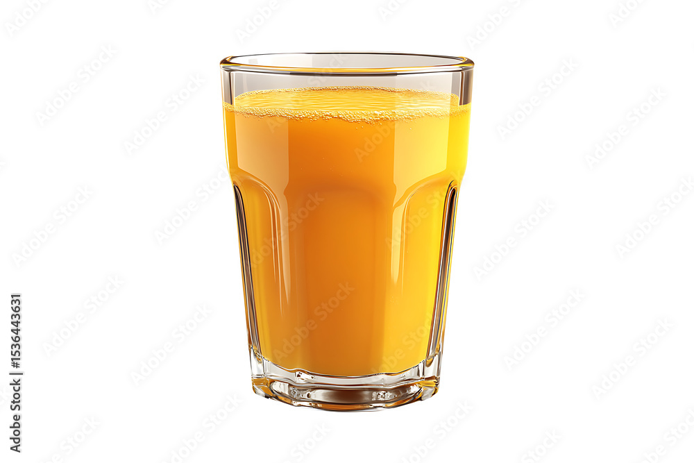 glass of mango juice isolated on transparent background. glass of mango juice isolated on transparent background.