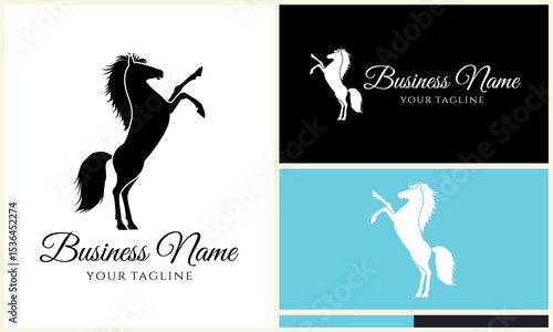 Horse Logo Design Variations. (225)