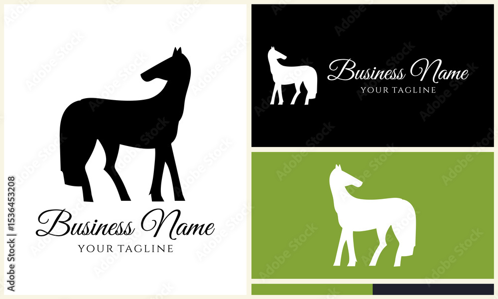 Obraz premium Horse Logo Design Variations. (230)