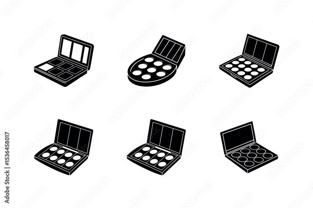 colorful eyes and face palette colorful eyes and face palette