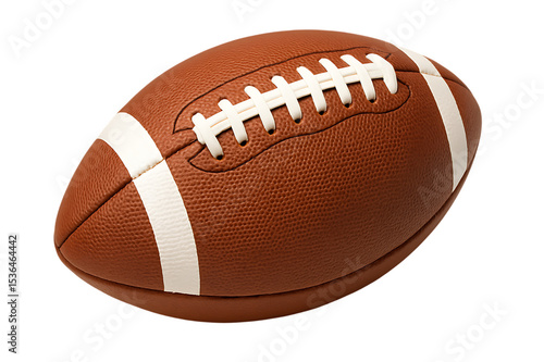 Rugby Ball for Sports isolated on transparent background