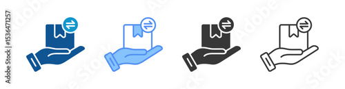 Direct Marketing Icon Set Multiple Style Collection