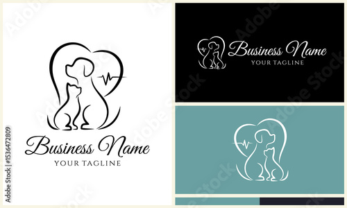 Pet Clinic Logo Designs. (1)