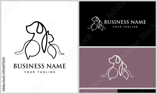 Pet Logo Design Variations.