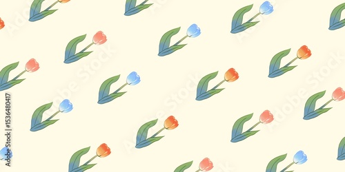 Pastel Floral Seamless