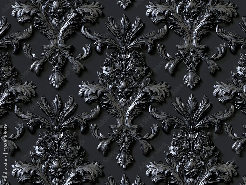 ornate dark damask pattern with gothic lolita motifs --ar 4:3 --profile 2jaok24 --v 7 Job ID: 43ddd421-477d-4f46-a971-e86d864e7817 ornate dark damask pattern with gothic lolita motifs --ar 4:3 --profile 2jaok24 --v 7 Job ID: 43ddd421-477d-4f46-a971-e86d864e7817