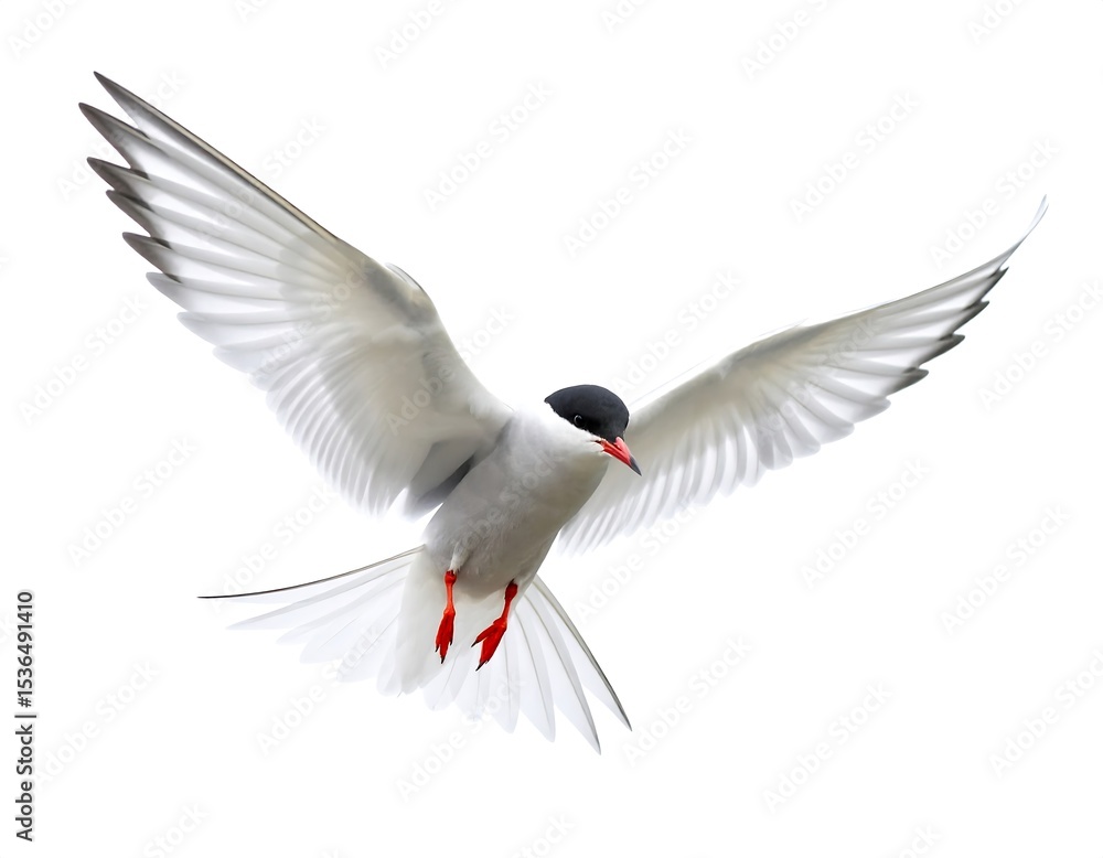 Fototapeta premium A seabird in flight