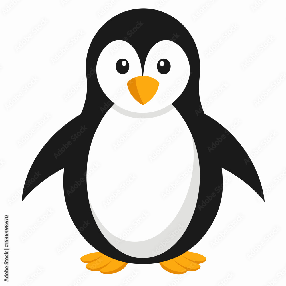 Obraz premium penguin on the snow