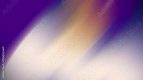 Abstract Blurred Motion: Purple, Beige, and White Color Gradient Background