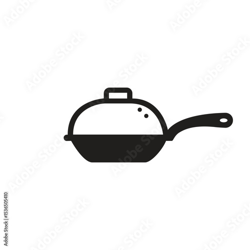 cooking pan  logo template