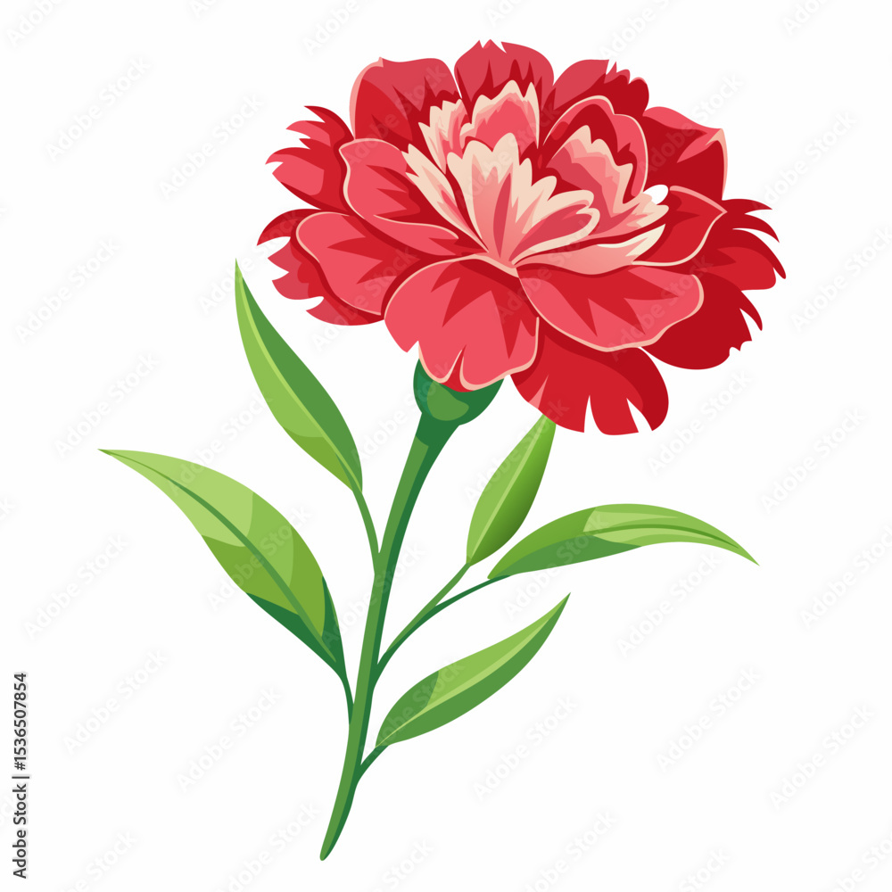 Obraz premium pink dahlia flower