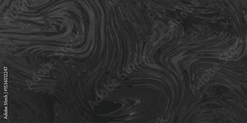 Swirling dark fluid texture with a viscous appearance evokes feelings of mystery and elegance suited for creative applications