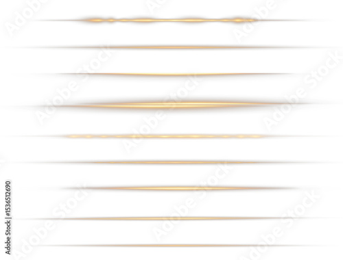 Glistering light line twirl gold, light line twirl gold yellow curve an elegant PNG Overlay with glowing swirl effects, sparkles, and a transparent white background, perfect for dynamic designs.