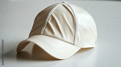 Wallpaper Mural White baseball cap smooth texture classic design Torontodigital.ca
