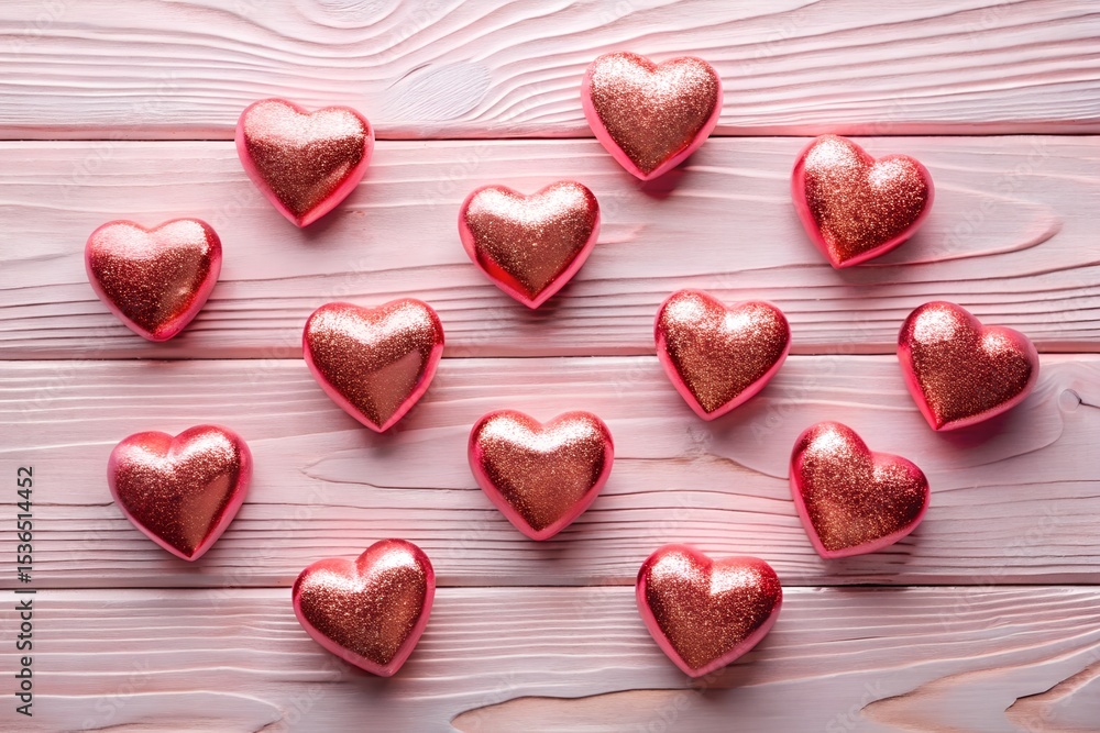 Fototapeta premium valentines day background
