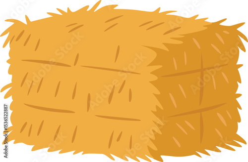 Agricultural Haystack for Farm Themes