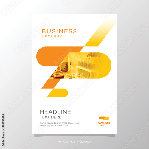 Business brochure pharmaceutical company design