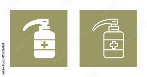 Sanitizer Icon Design