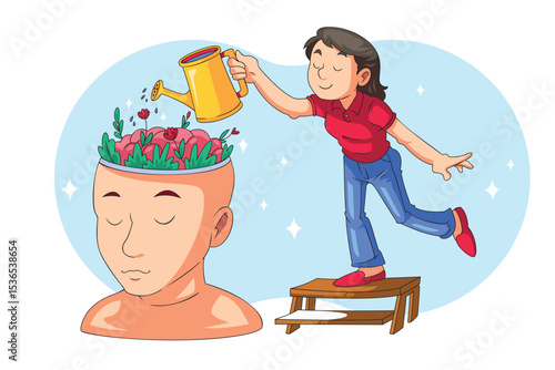 Watering the Mind for Positive Thinking