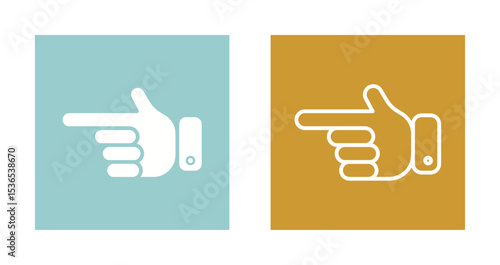 Hand Pointer Icon Design