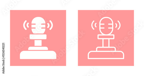Gaming Microphone Icon Design