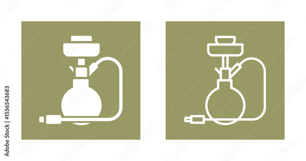 Hookah Icon Design Hookah Icon Design