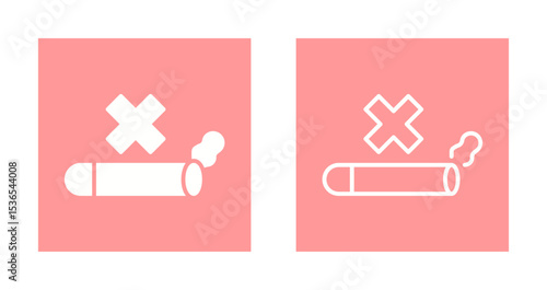 No Smoking Icon Design
