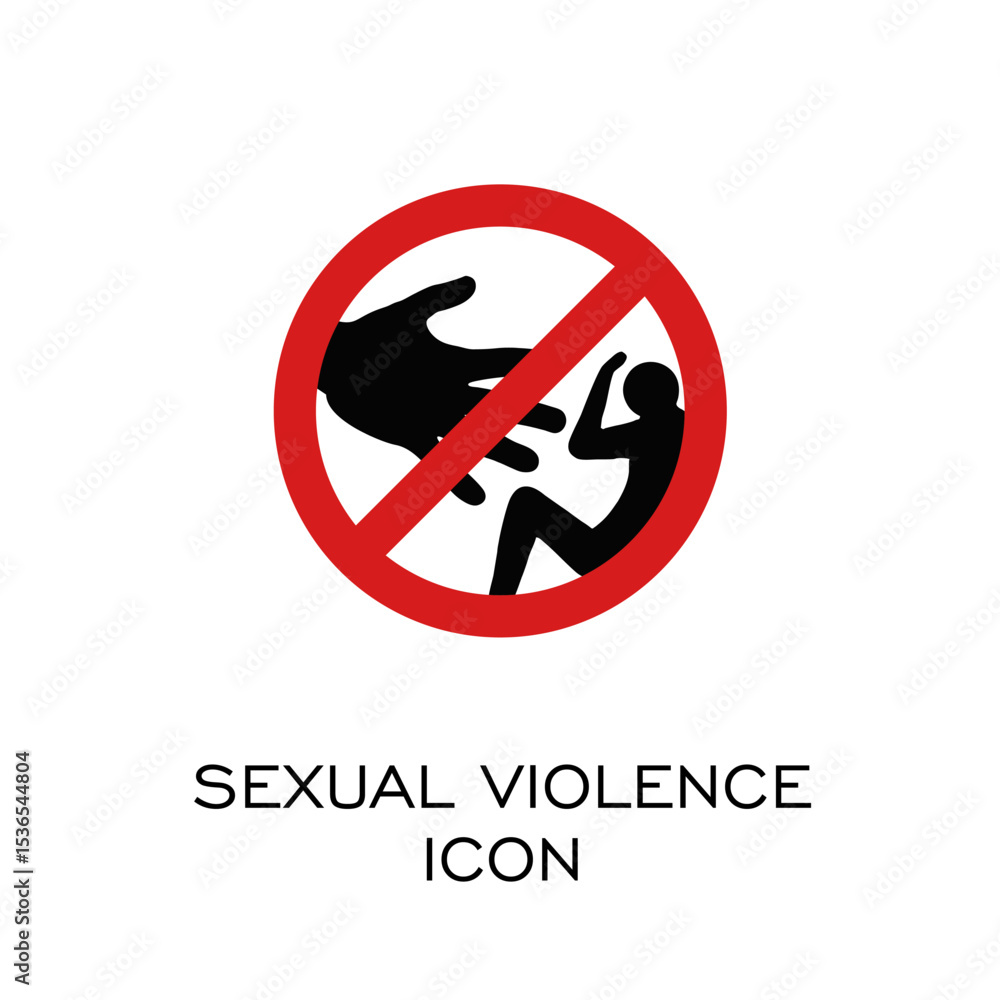 STOP SEXUAL VIOLENCE ICON STOP SEXUAL VIOLENCE ICON