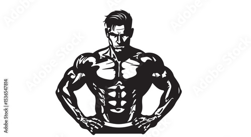 vector illustration of a man