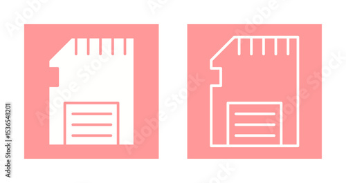 Memory Card Icon Design