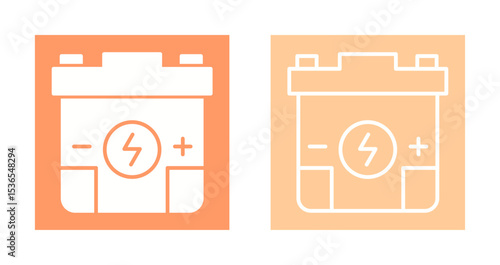 Accumulator Icon Design