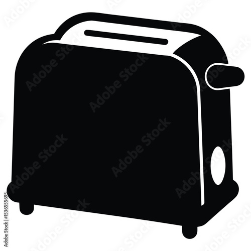 toaster isolated on white