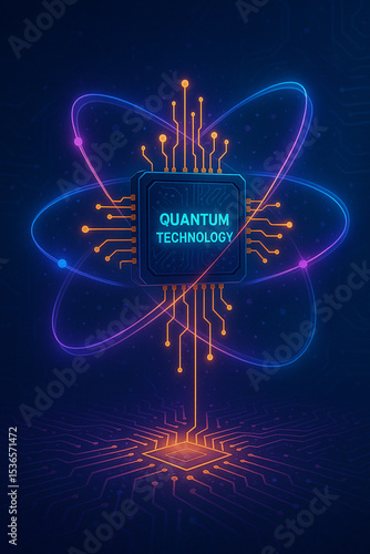 Quantum Technology Microchip with Energy Fields