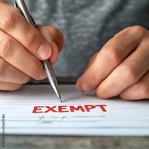 Legal tax exemption process explained understanding forms and requirements in a business environment
