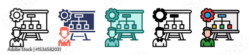 Scenario Planning multiple icon