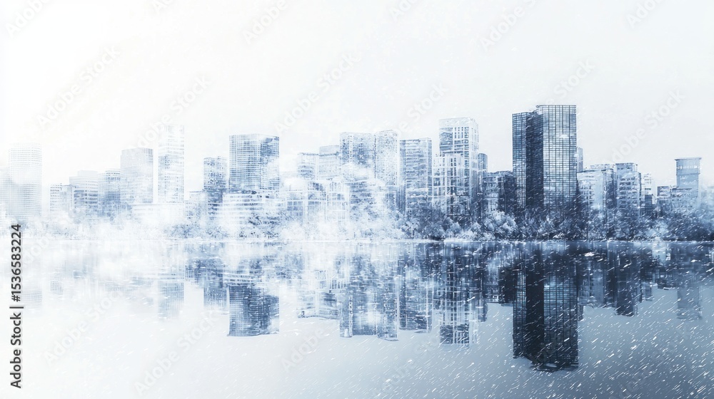 Fototapeta premium Cityscape abstract