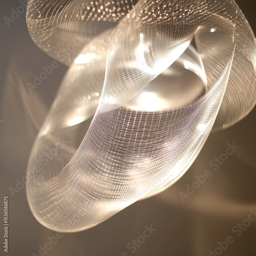 A Global Network of Interconnected Digital Lines and Cables, Forming a Dynamic and Intricate Web That Wraps Around the ... with High Resolution