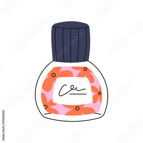 Nail polish illustration