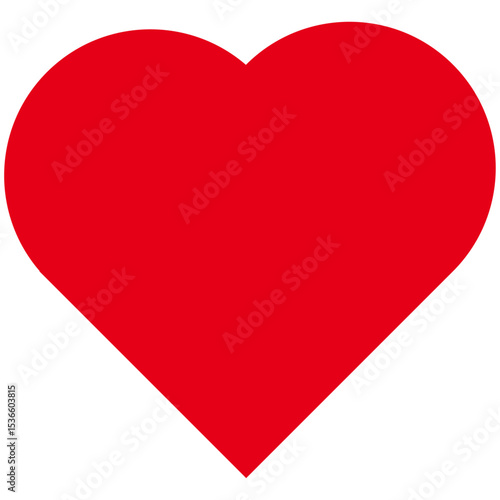 Free Download Red Heart Flat Icon - GFXLoad