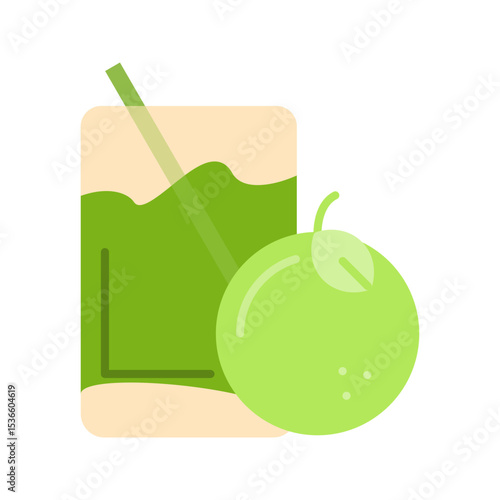 Juice Vector Icon
