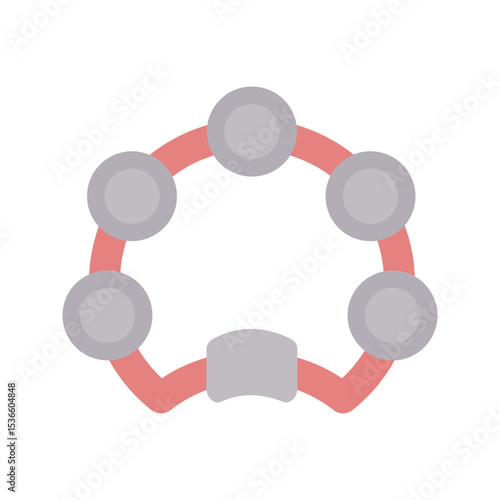 Tambourine Vector Icon