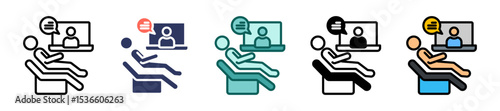 Online Therapy multiple icon