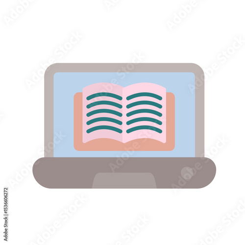 Online Library Vector Icon