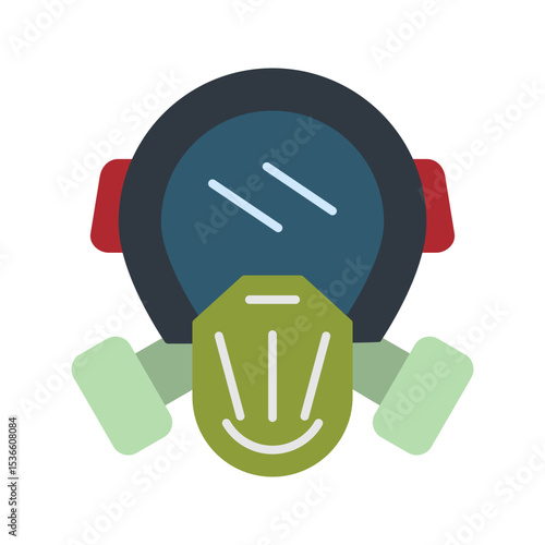 Gas Mask Vector Icon