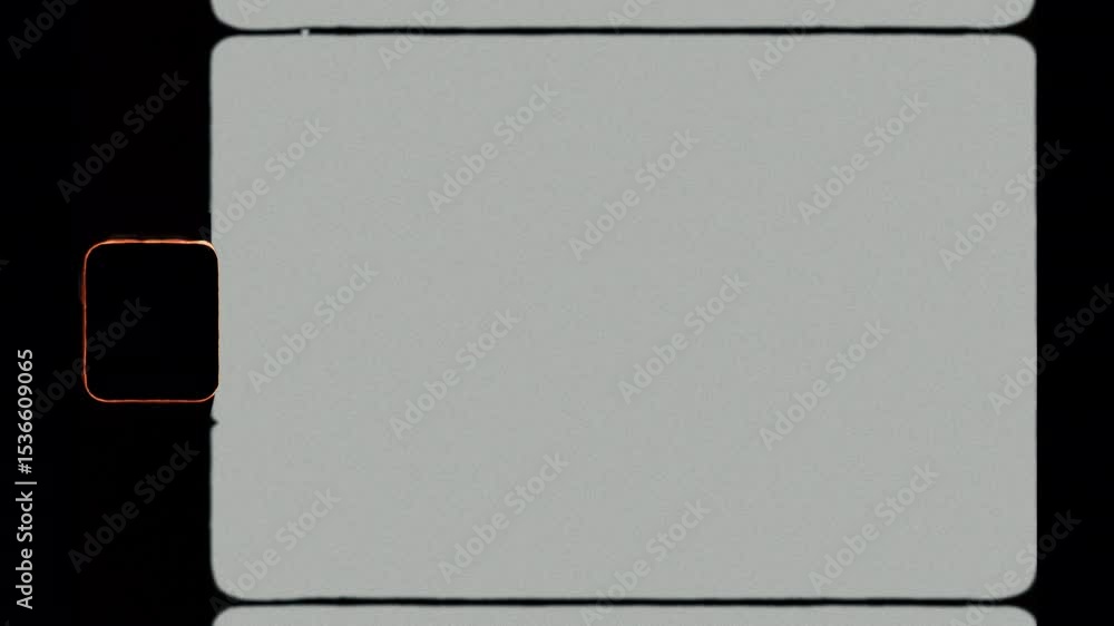 Old Classic 8mm Vintage Film Grain Frame Matte Seamless 4K Video Background Effect Loop Overlay