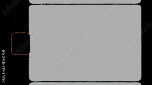 Old Classic 8mm Vintage Film Grain Frame Matte Seamless 4K Video Background Effect Loop Overlay