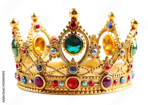 Wallpaper Mural a crown isolated -  on white background PNG , AI GENERATED Torontodigital.ca