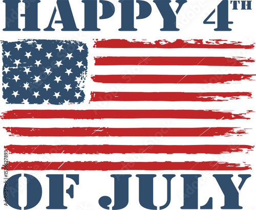 Happy 4th of July t shirt, USA distressed t shirt