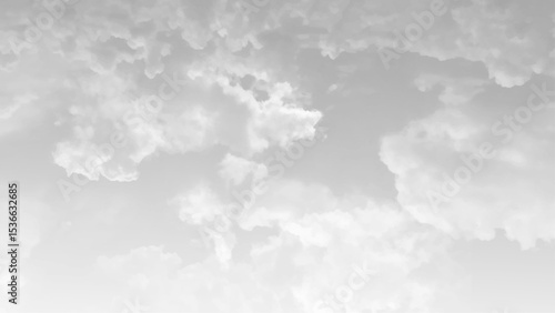 Overcast sky, nature abstract background. Grey storm clouds photo