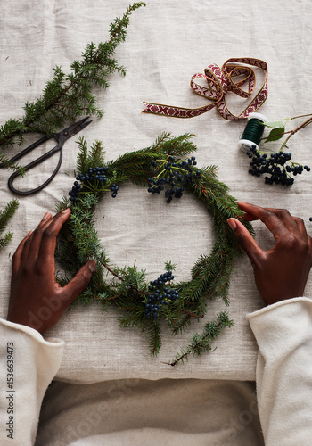knife, rosemary, herb, fresh, branch